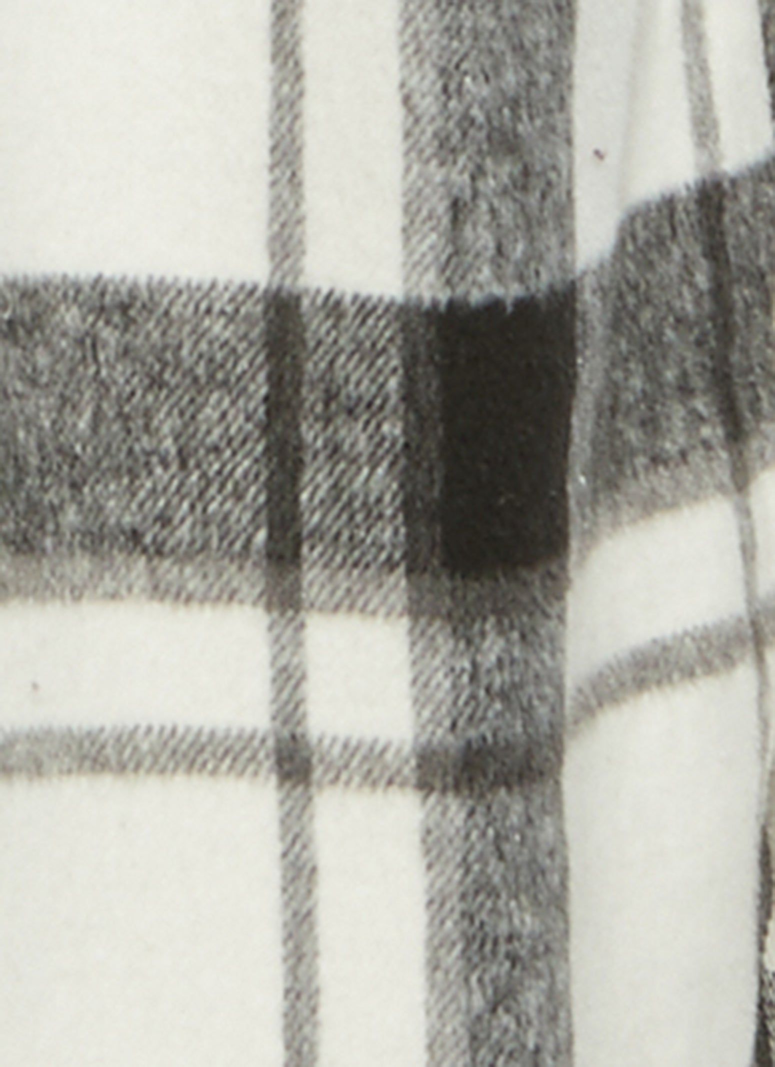 Plus Size Brushed Knit Plaid Longline Shacket sold by Rainbow product image thumbnail 3