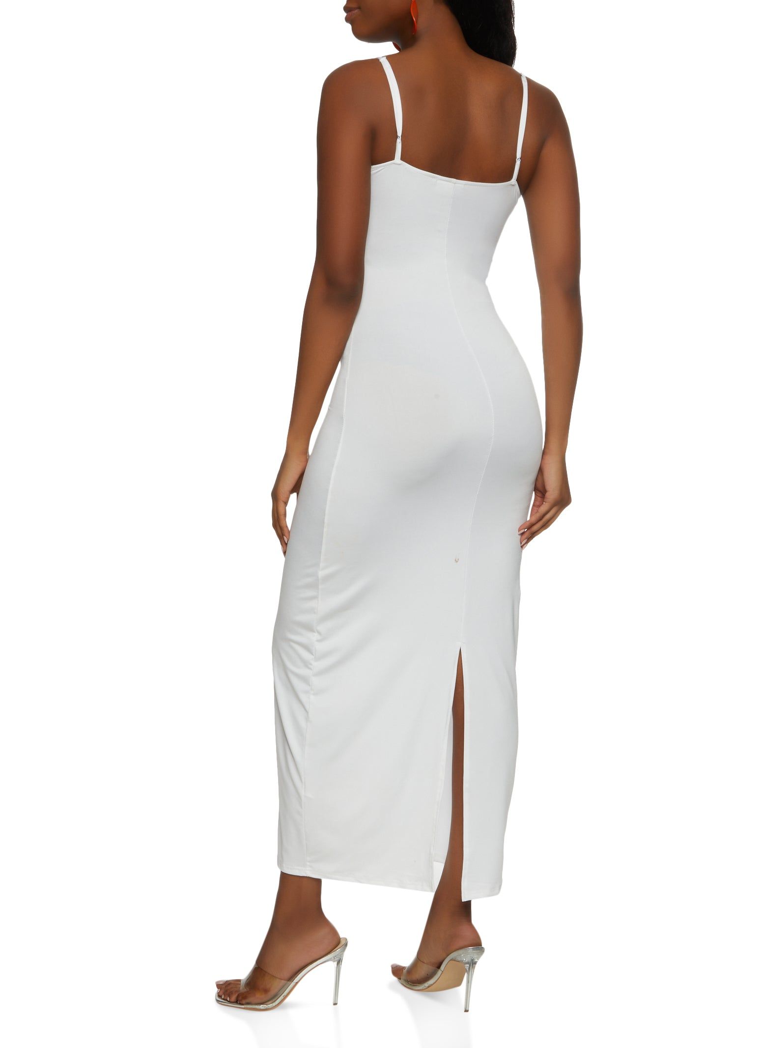 Twist Front Cutout Maxi Dress sold by Rainbow product image thumbnail 3