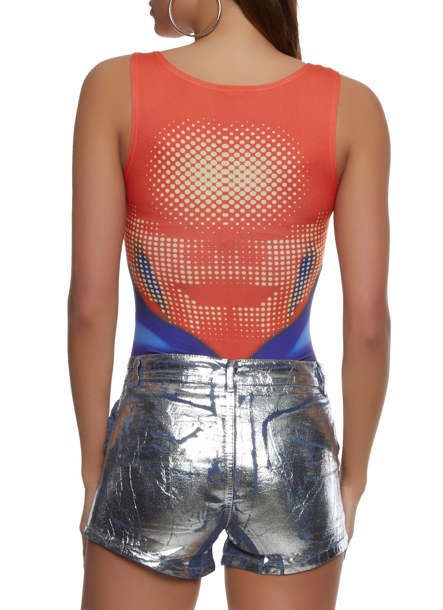 Body Heat Print Tank Bodysuit sold by Rainbow product image thumbnail 3