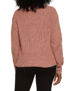Turtleneck Balloon Sleeve Sweater sold by Rainbow