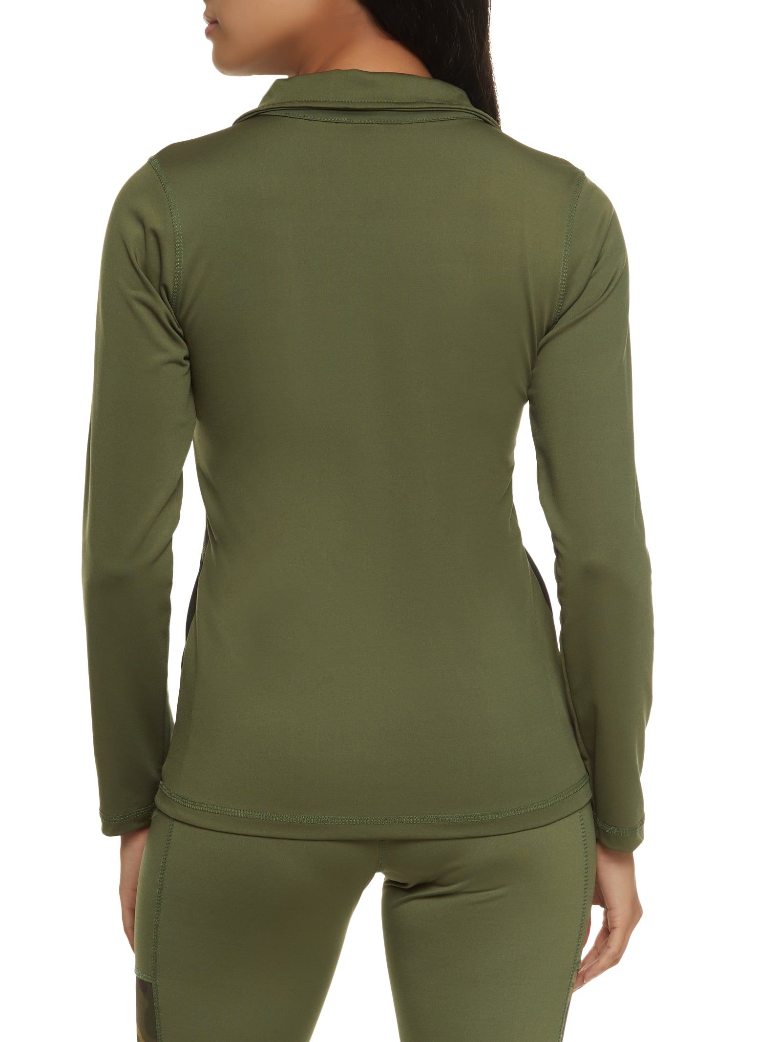 Color Block Camo Detail Track Jacket sold by Rainbow product image thumbnail 3