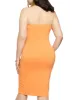 Plus Size Basic Midi Tube Dress sold by Rainbow