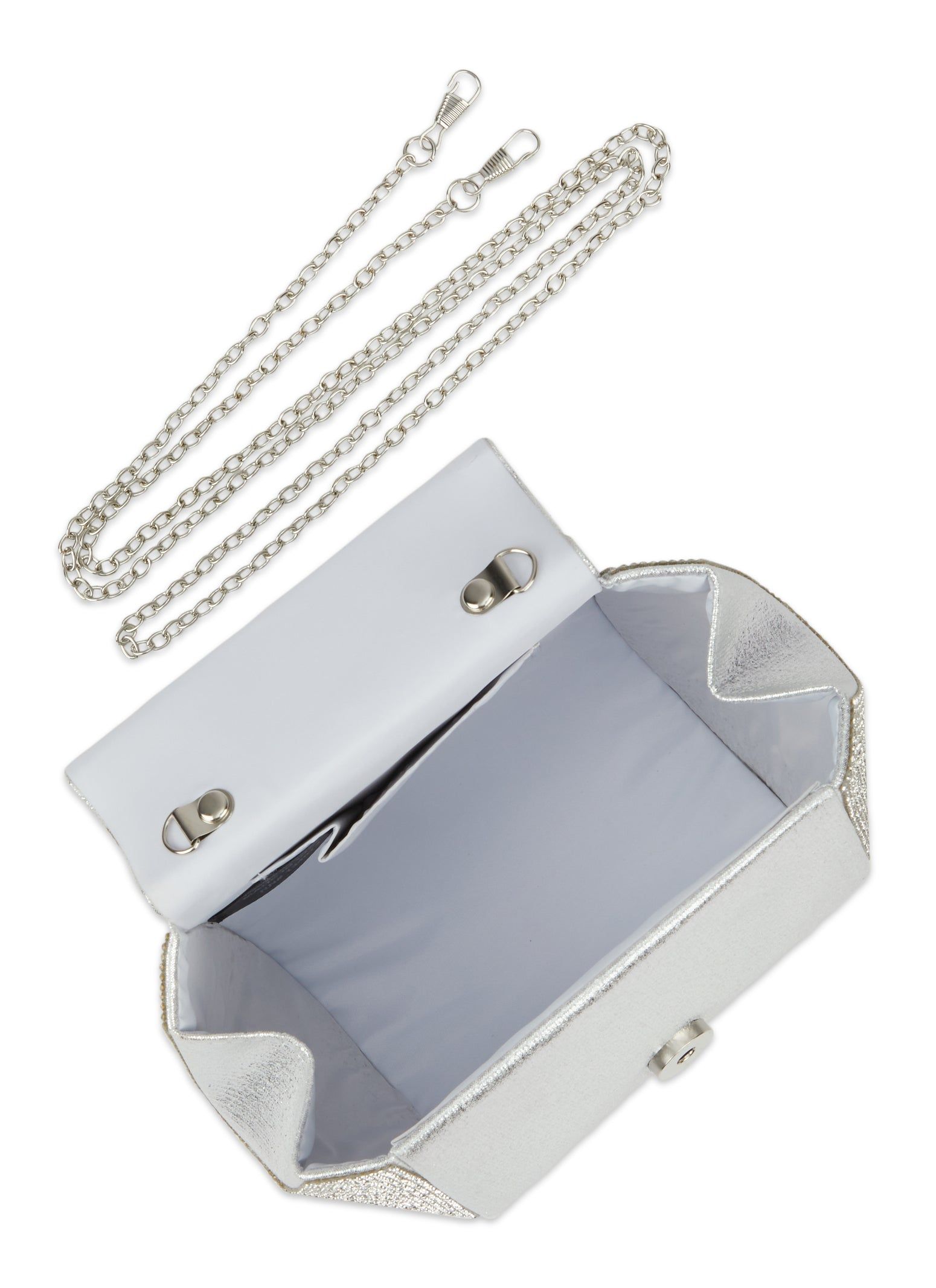 Rhinestone Boxy Wristlet Clutch sold by Rainbow product image thumbnail 5