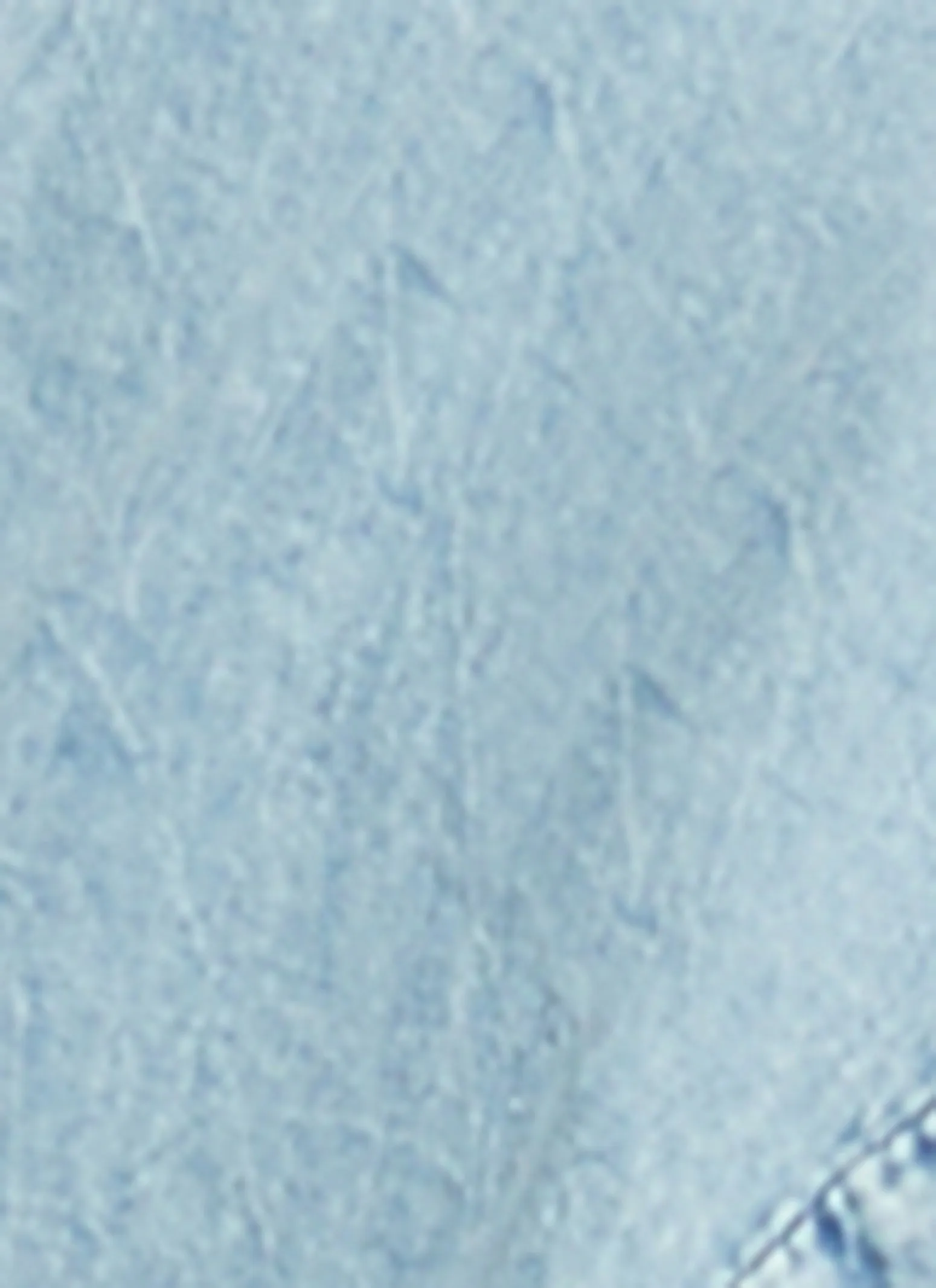 Plus Size Denim Open Tie Back Button Front Shirt sold by Rainbow product image thumbnail 4