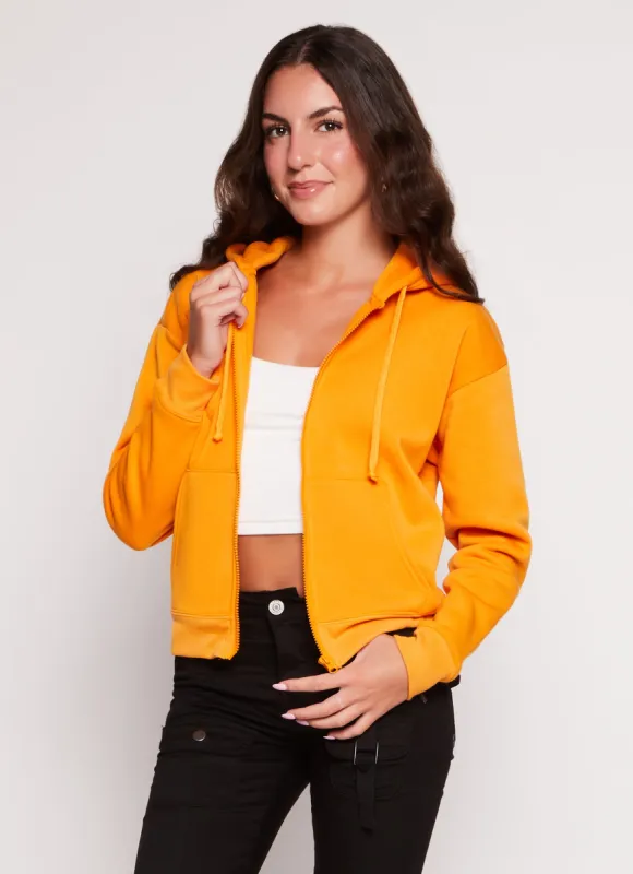 Fleece Zip Front Hooded Sweatshirt sold by Rainbow
