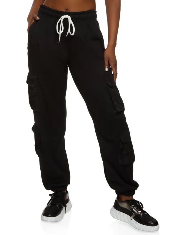 Multi Cargo Pocket Sweatpants sold by Rainbow