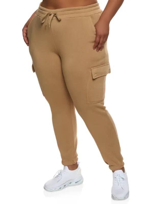 Plus Size Drawstring Sweatpants sold by Rainbow