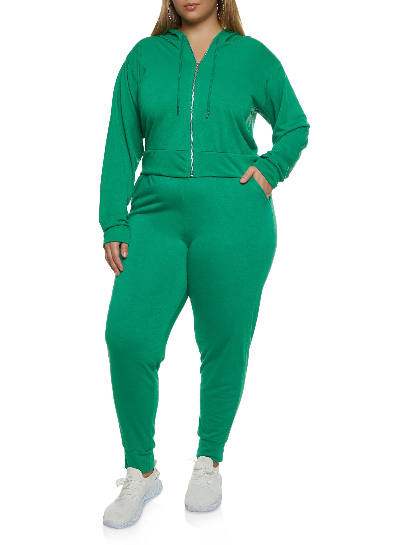 Plus Size Angel Rhinestone Studded Hoodie sold by Rainbow product image thumbnail 2