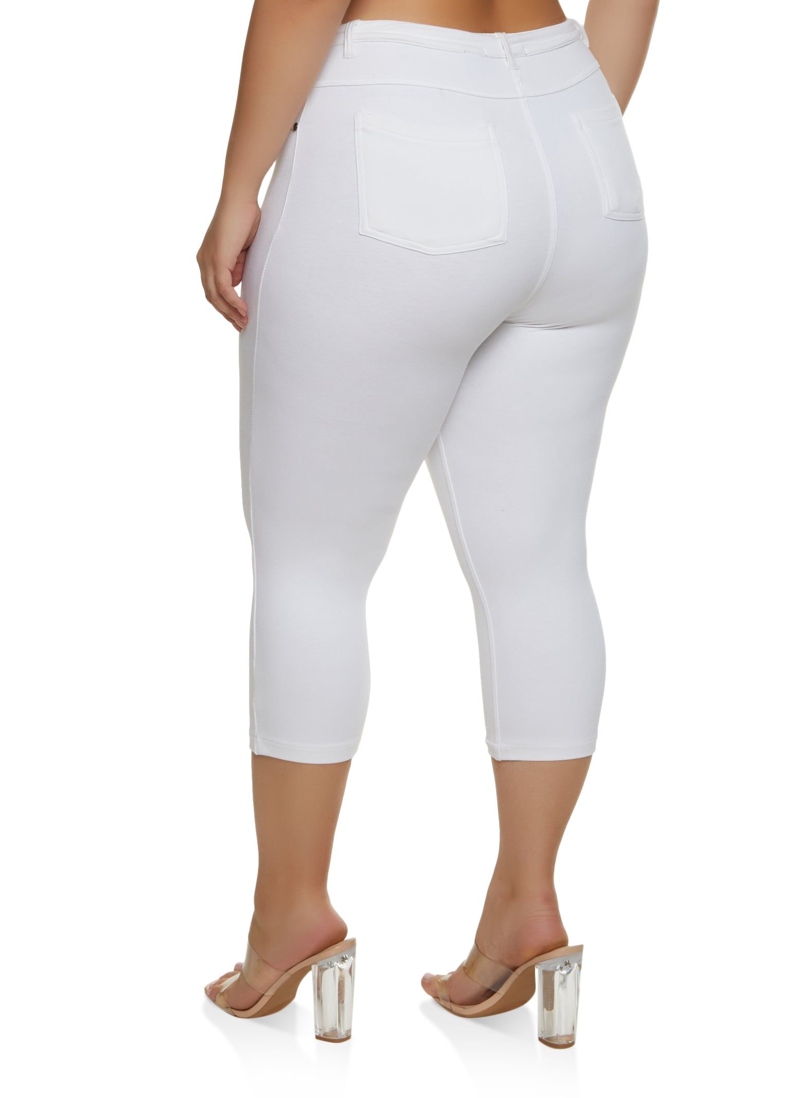 Plus Size Skinny Leg Capris sold by Rainbow product image thumbnail 2