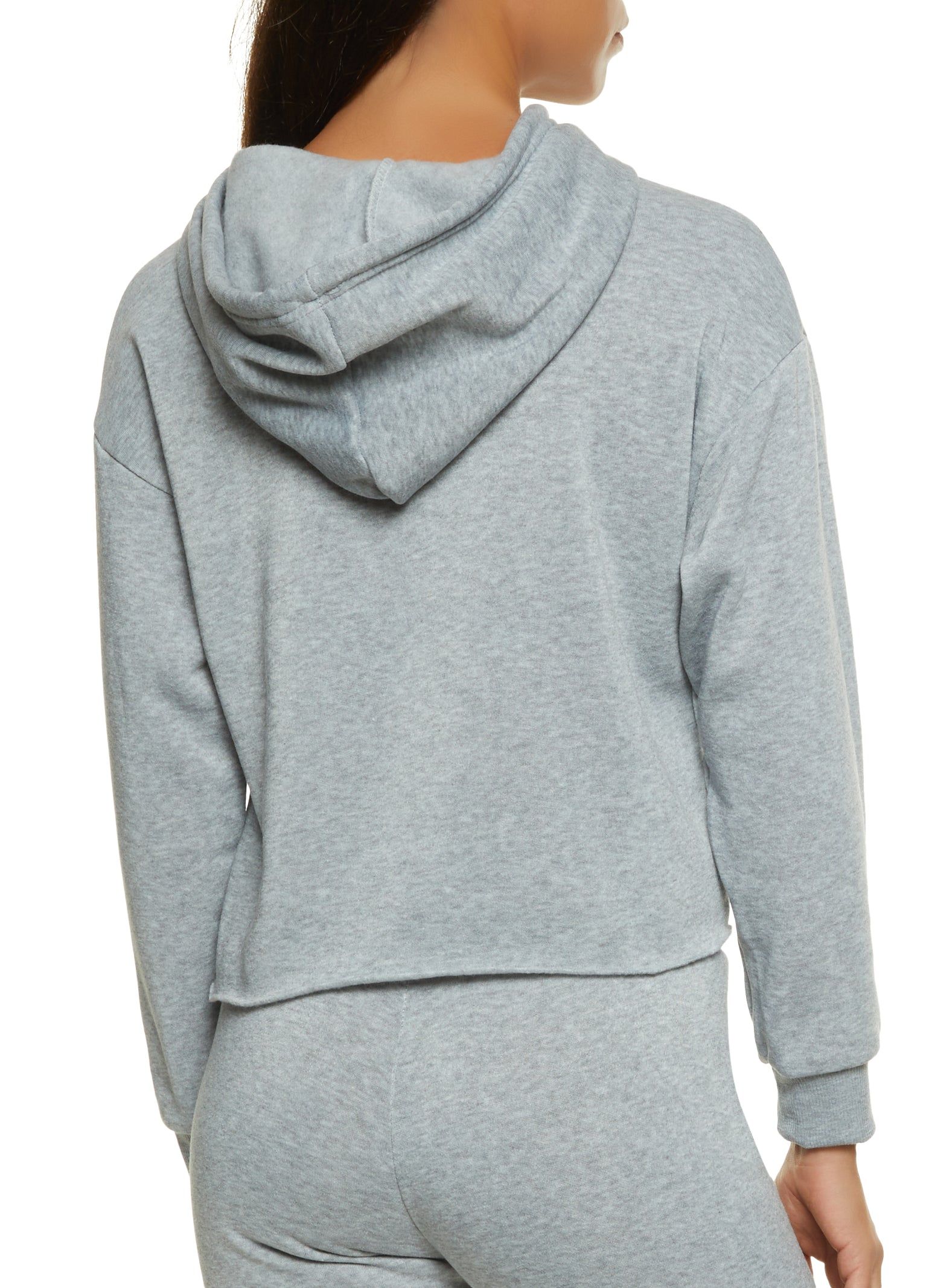 Rhinestone Studded Lip Graphic Hoodie sold by Rainbow product image thumbnail 3