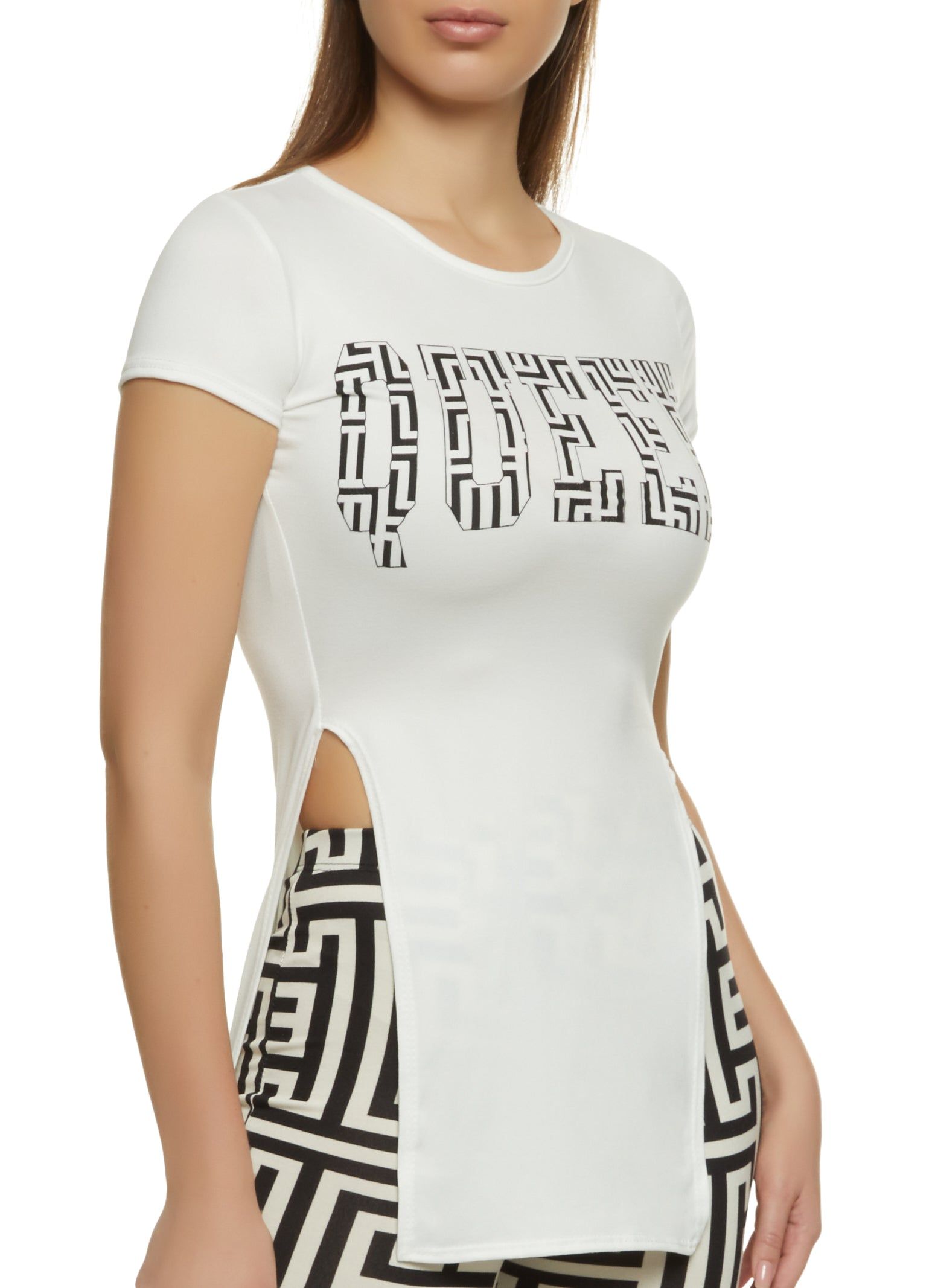 Queen Graphic Tunic Tee sold by Rainbow