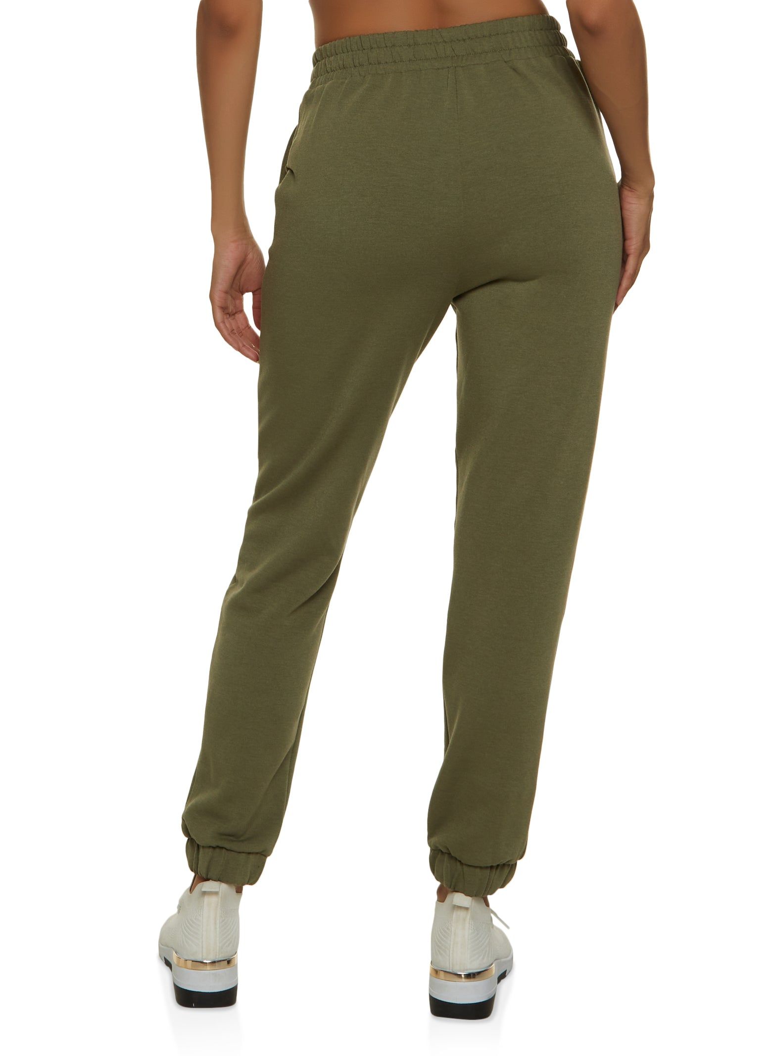Fleece High Waist Joggers sold by Rainbow product image thumbnail 2