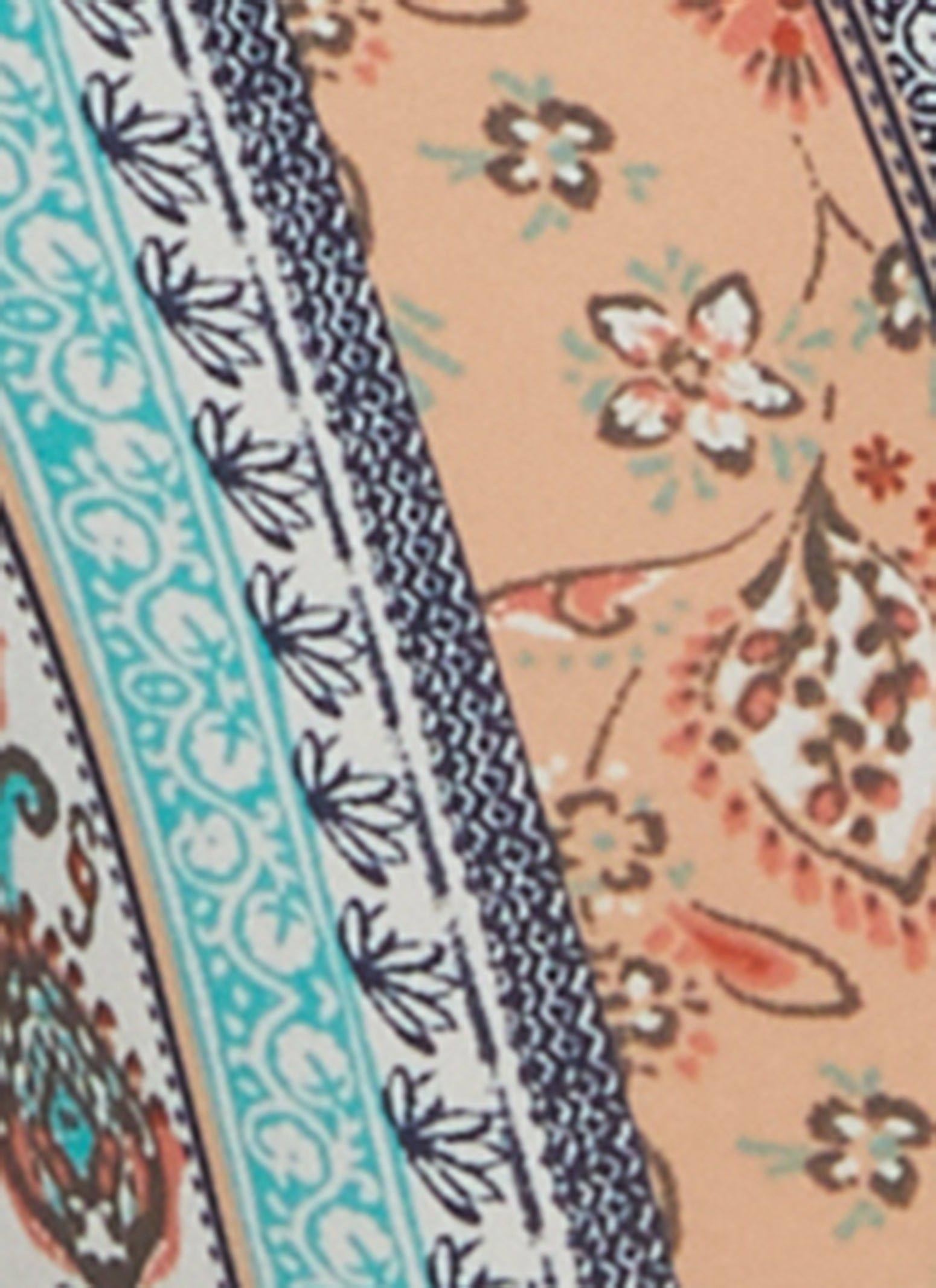 Mixed Print Boho Flare Pants sold by Rainbow product image thumbnail 3