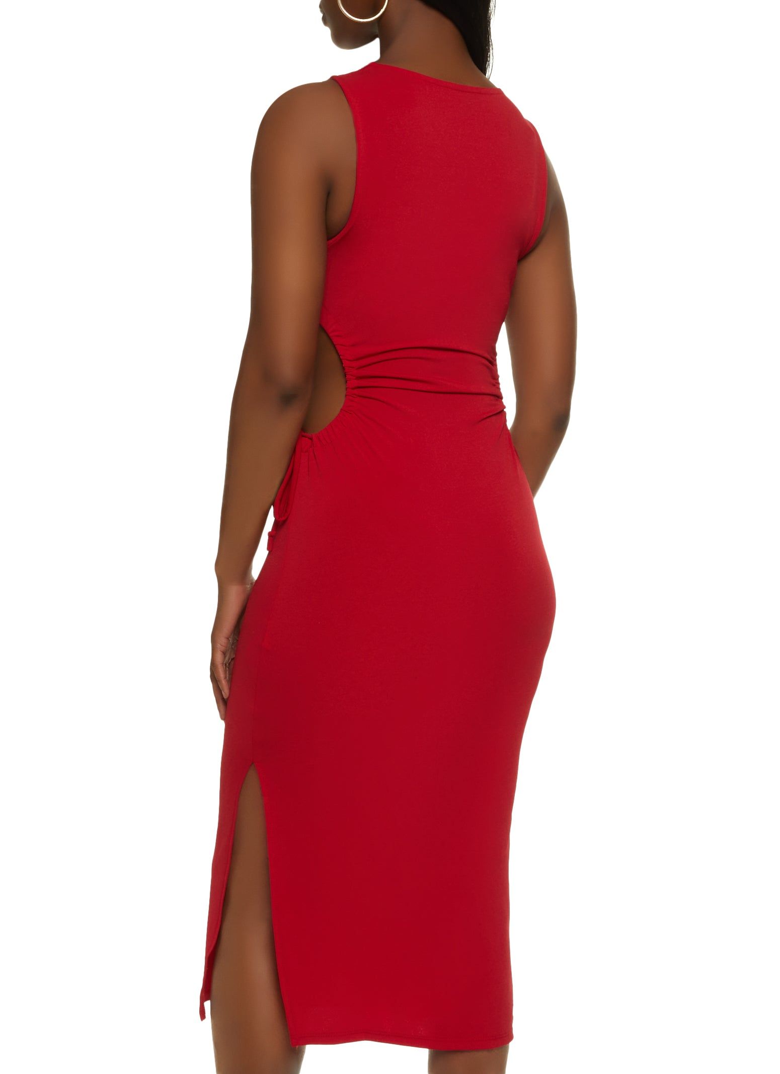 Cut Out Waist Midi Dress sold by Rainbow product image thumbnail 3