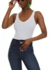 Basic V Neck Tank Bodysuit sold by Rainbow