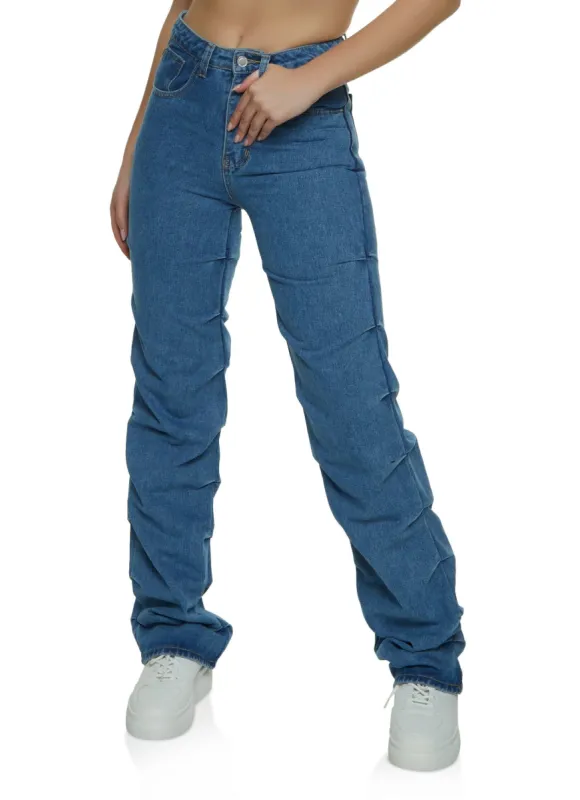 High Waisted Stacked Jeans sold by Rainbow
