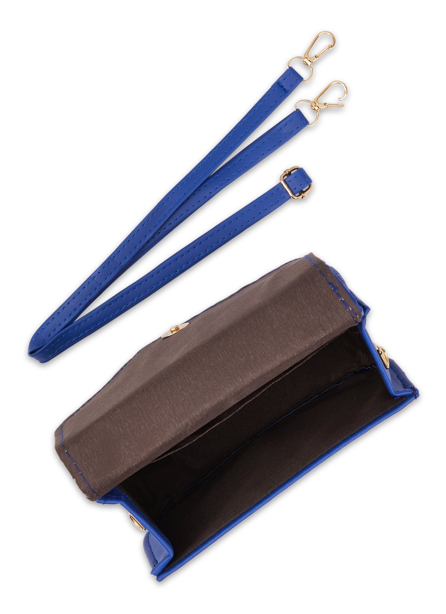 Faux Croc Leather Crossbody Bag sold by Rainbow product image thumbnail 5