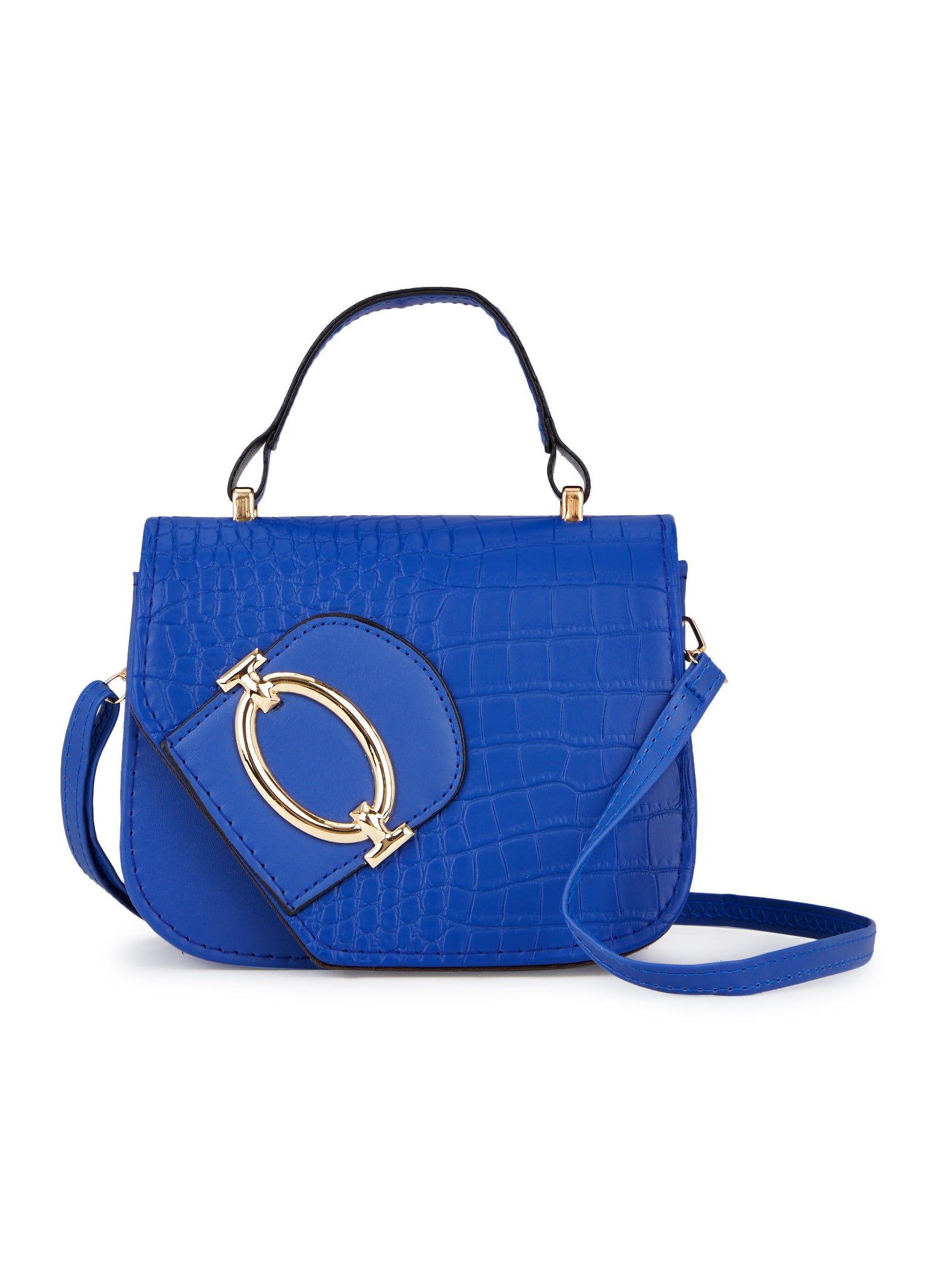 Faux Croc Leather Crossbody Bag sold by Rainbow product image thumbnail 2