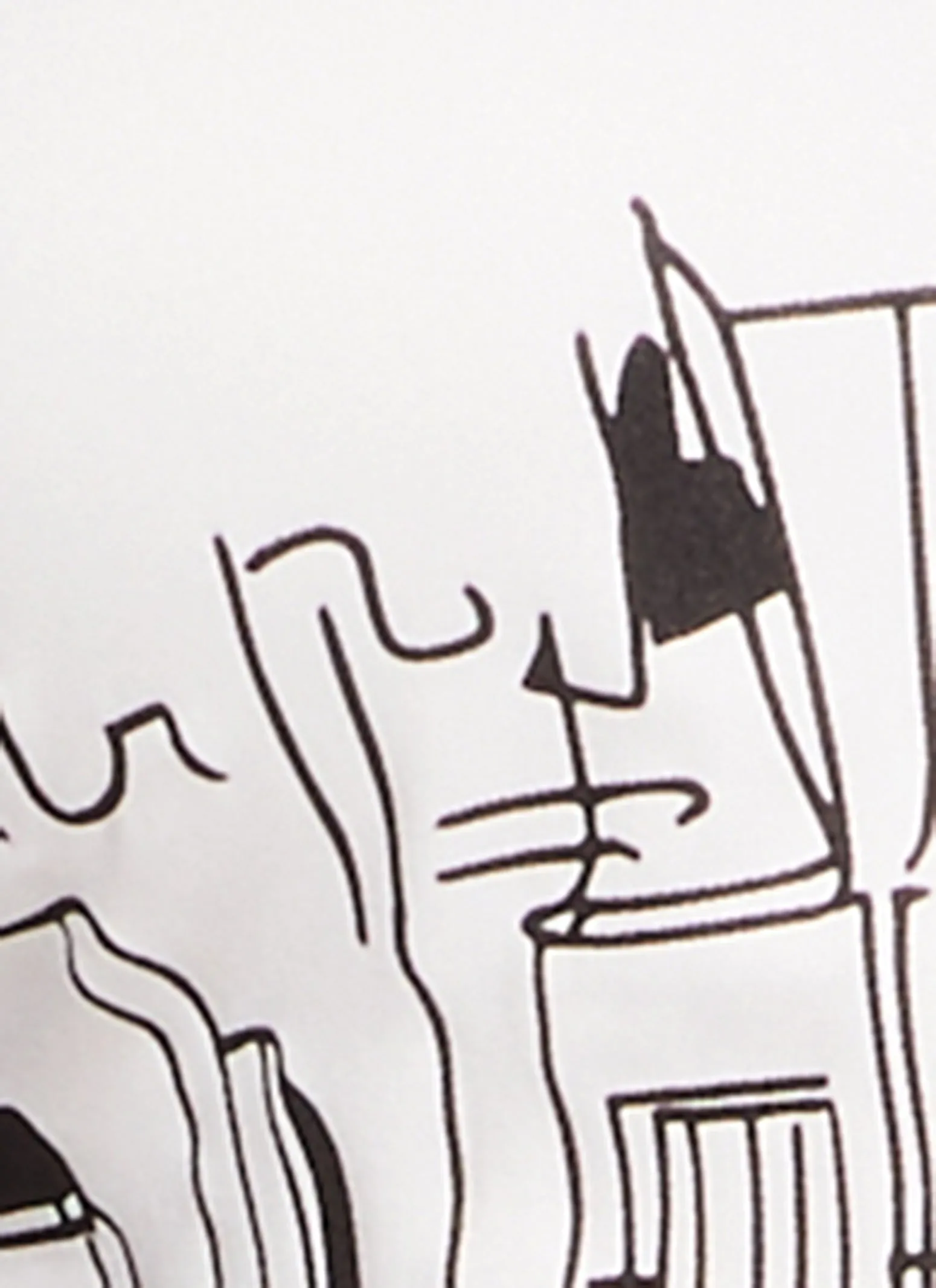 Plus Size Skyline Fringe Hem Graphic Tee sold by Rainbow product image thumbnail 4