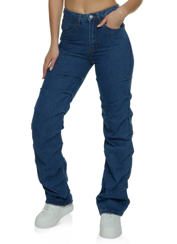 High Waisted Stacked Jeans sold by Rainbow