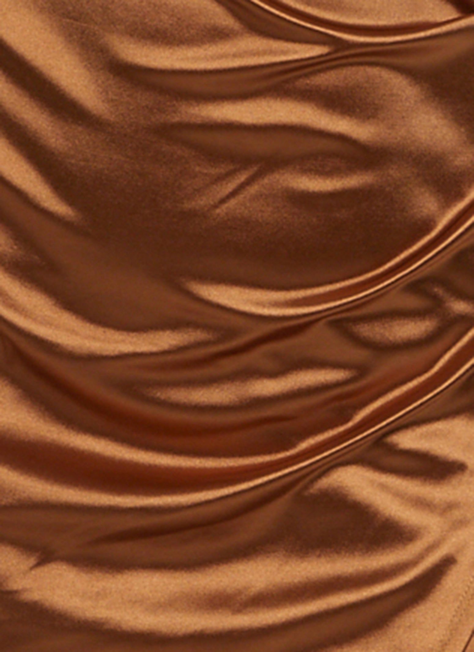 Plus Size Faux Wrap Satin Cami Dress sold by Rainbow product image thumbnail 4