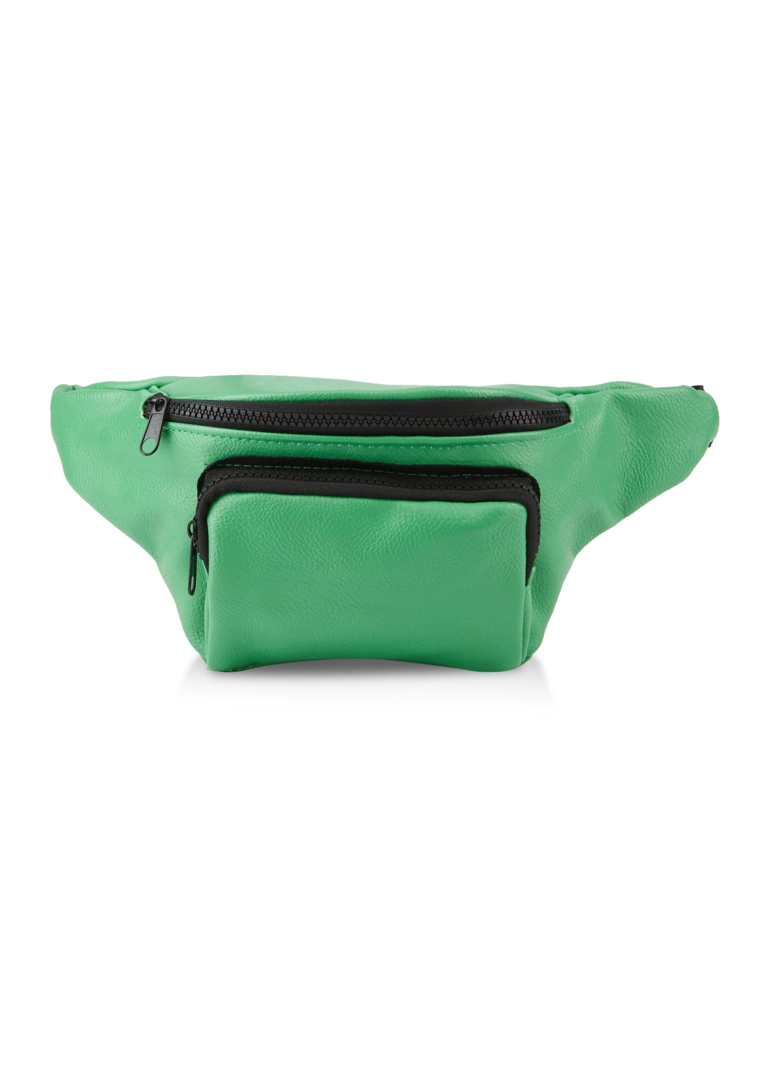 Faux Leather Zip Pocket Fanny Pack sold by Rainbow product image thumbnail 2
