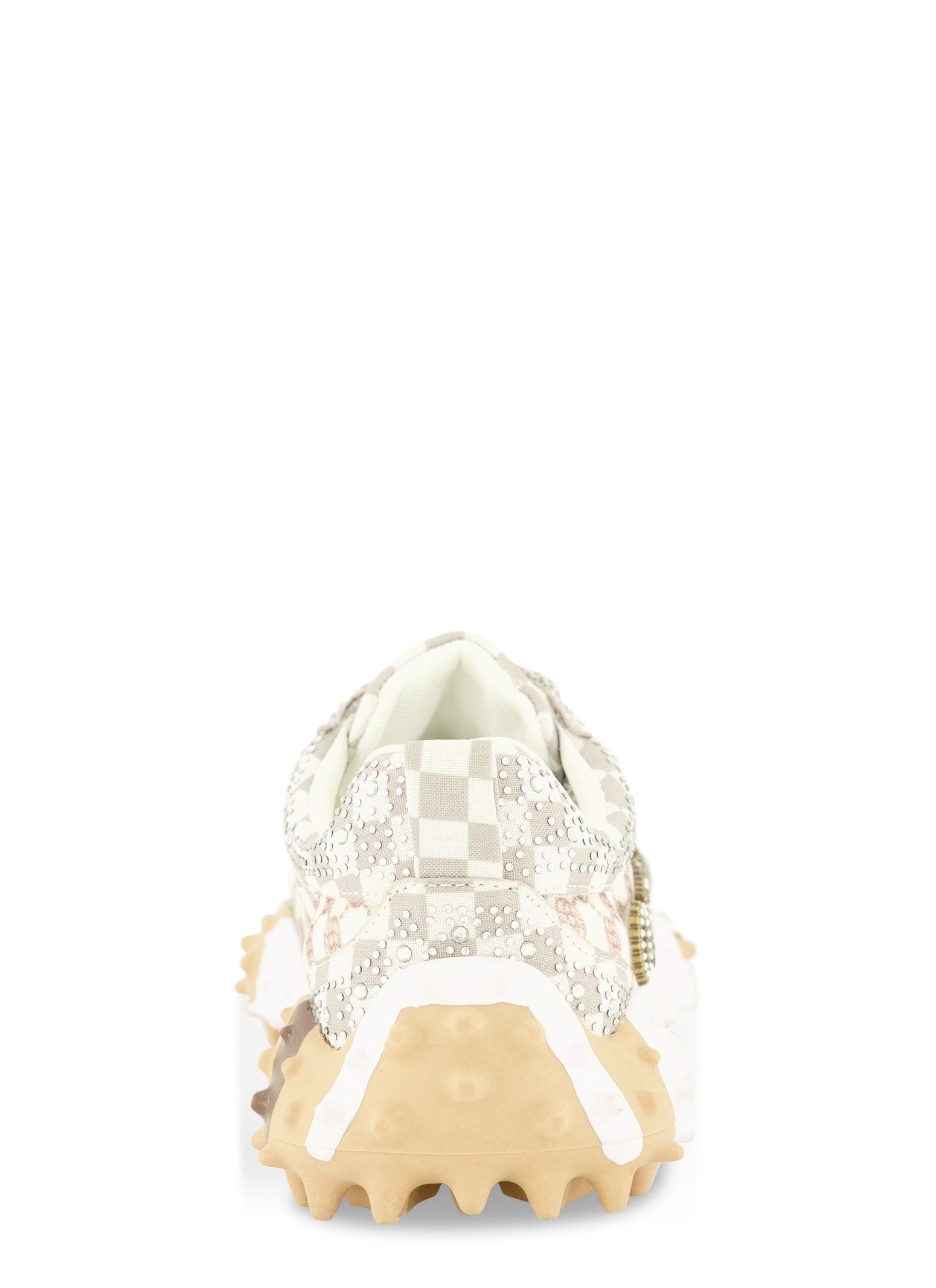 Rhinestone Color Block Lace Up Sneakers sold by Rainbow product image thumbnail 3