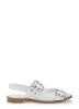 Pointed Toe Buckle Slingback Flats sold by Rainbow