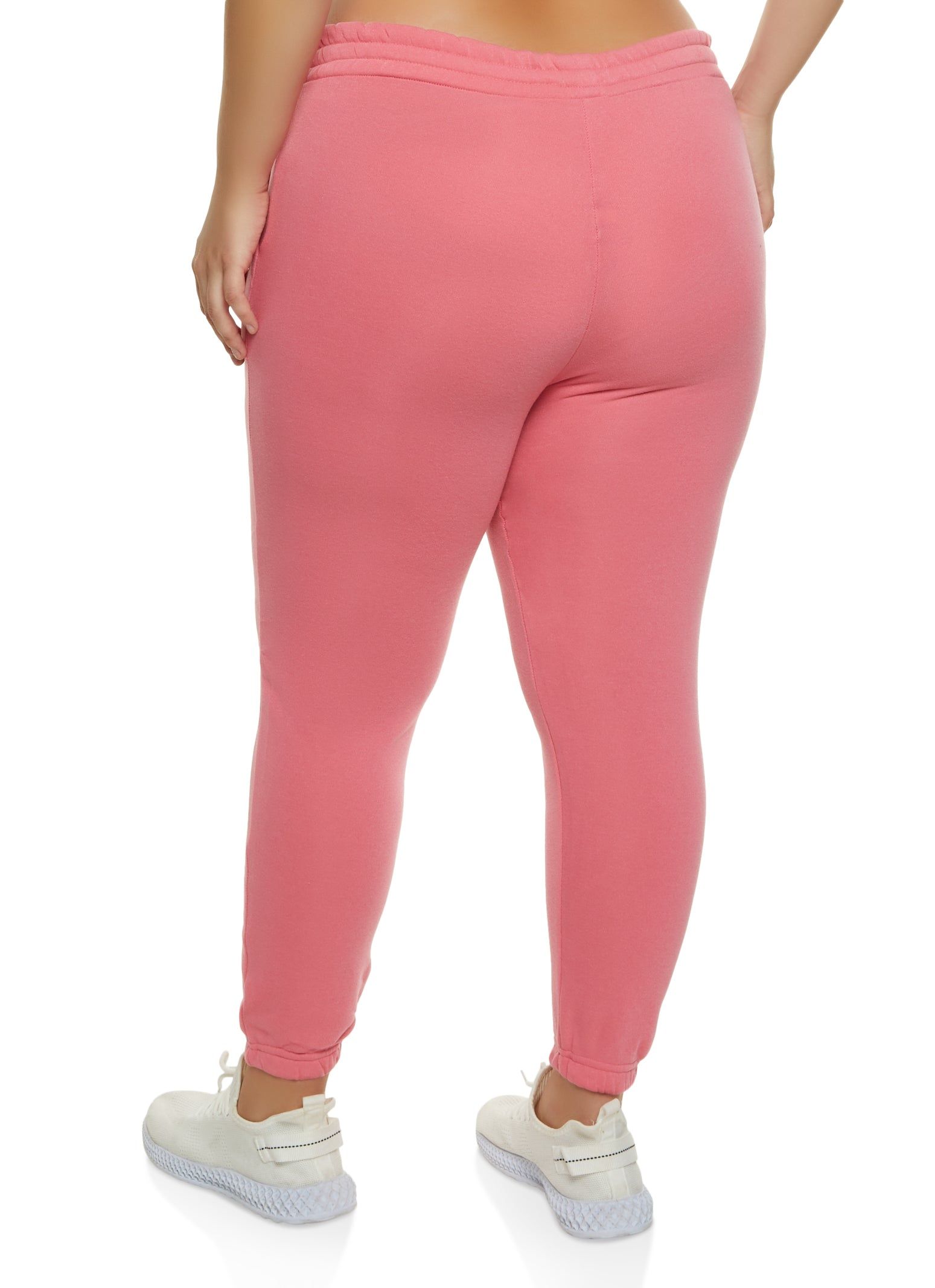 Plus Size Fleece Drawstring Sweatpants sold by Rainbow product image thumbnail 2