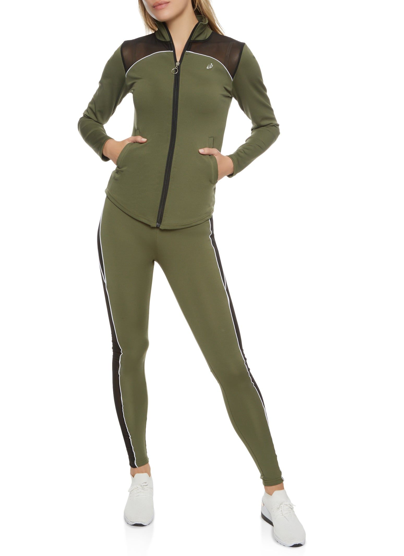 Mesh Insert Track Jacket sold by Rainbow product image thumbnail 2