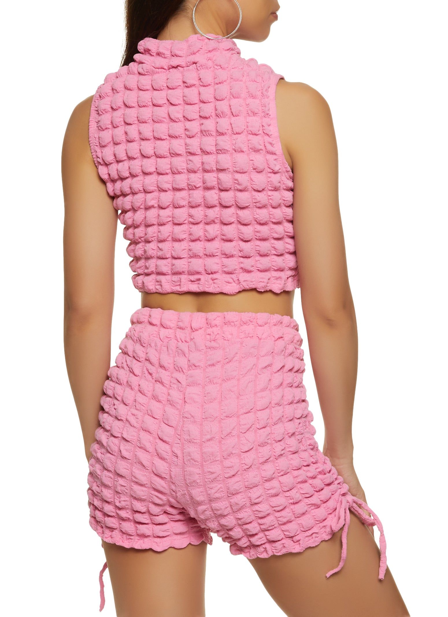 Bubble Knit Tank Top and Shorts sold by Rainbow product image thumbnail 3
