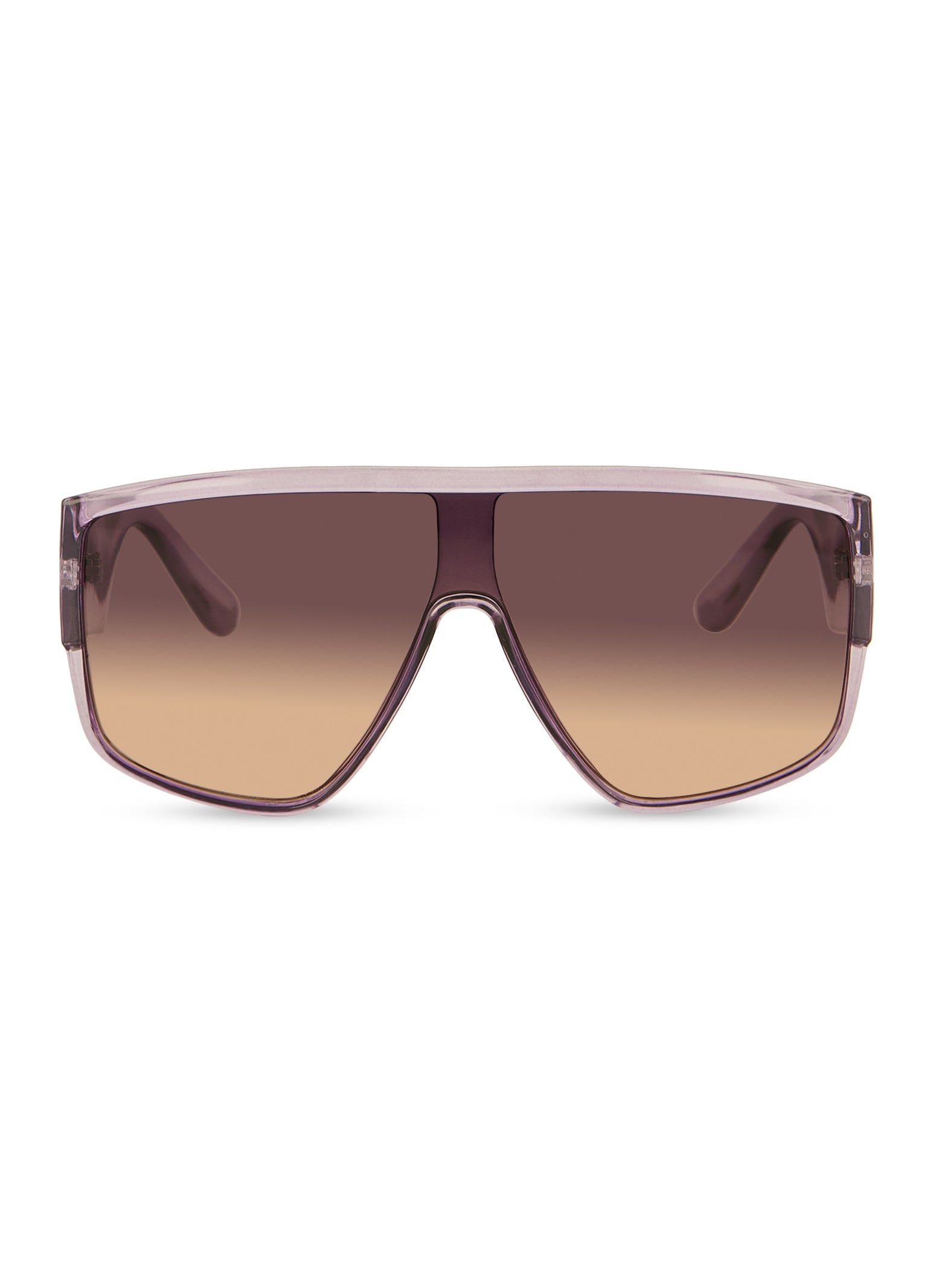 Boxy Oversized Shield Sunglasses sold by Rainbow