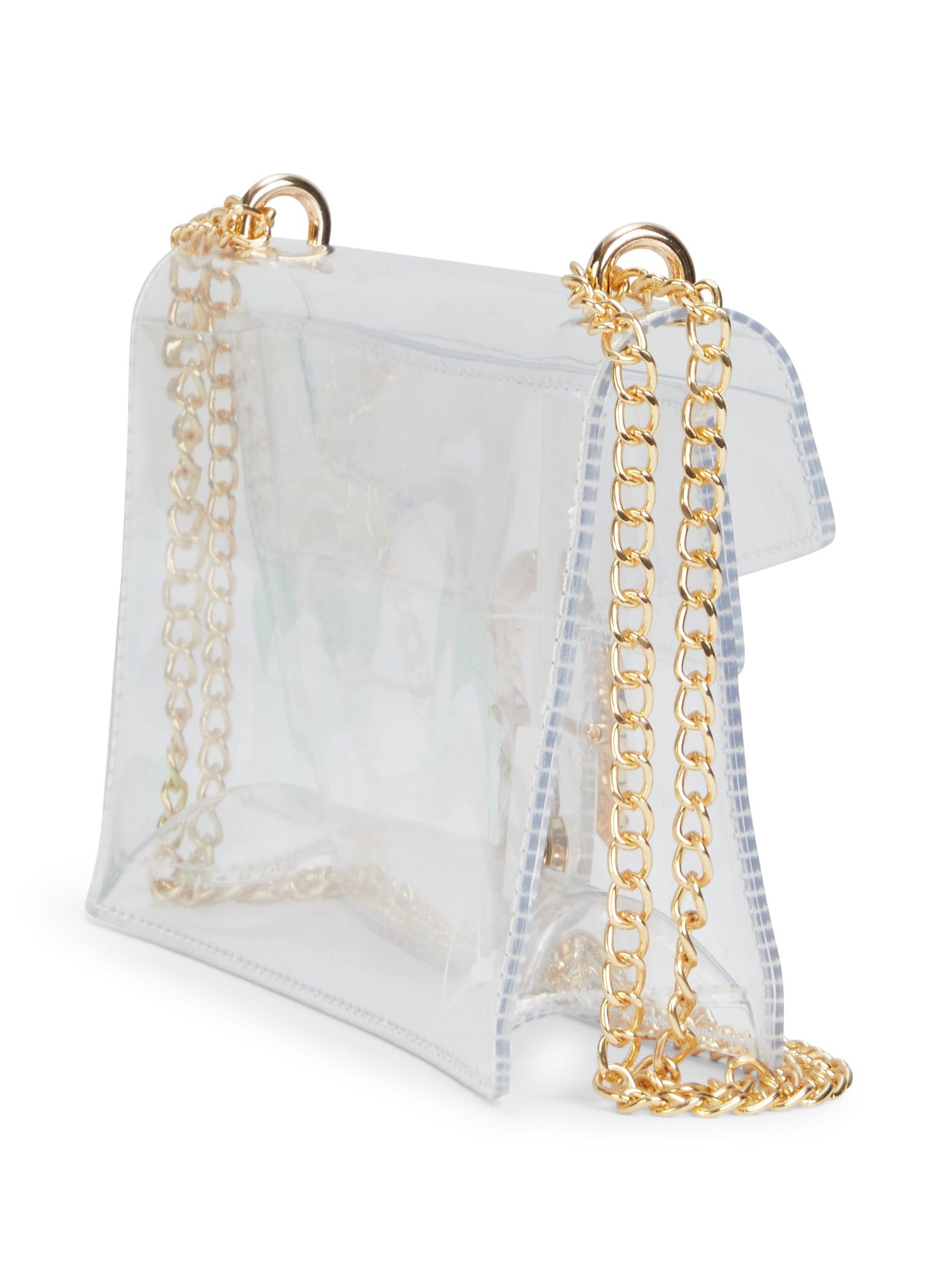 Clear Buckle Detail Crossbody Bag sold by Rainbow product image thumbnail 3