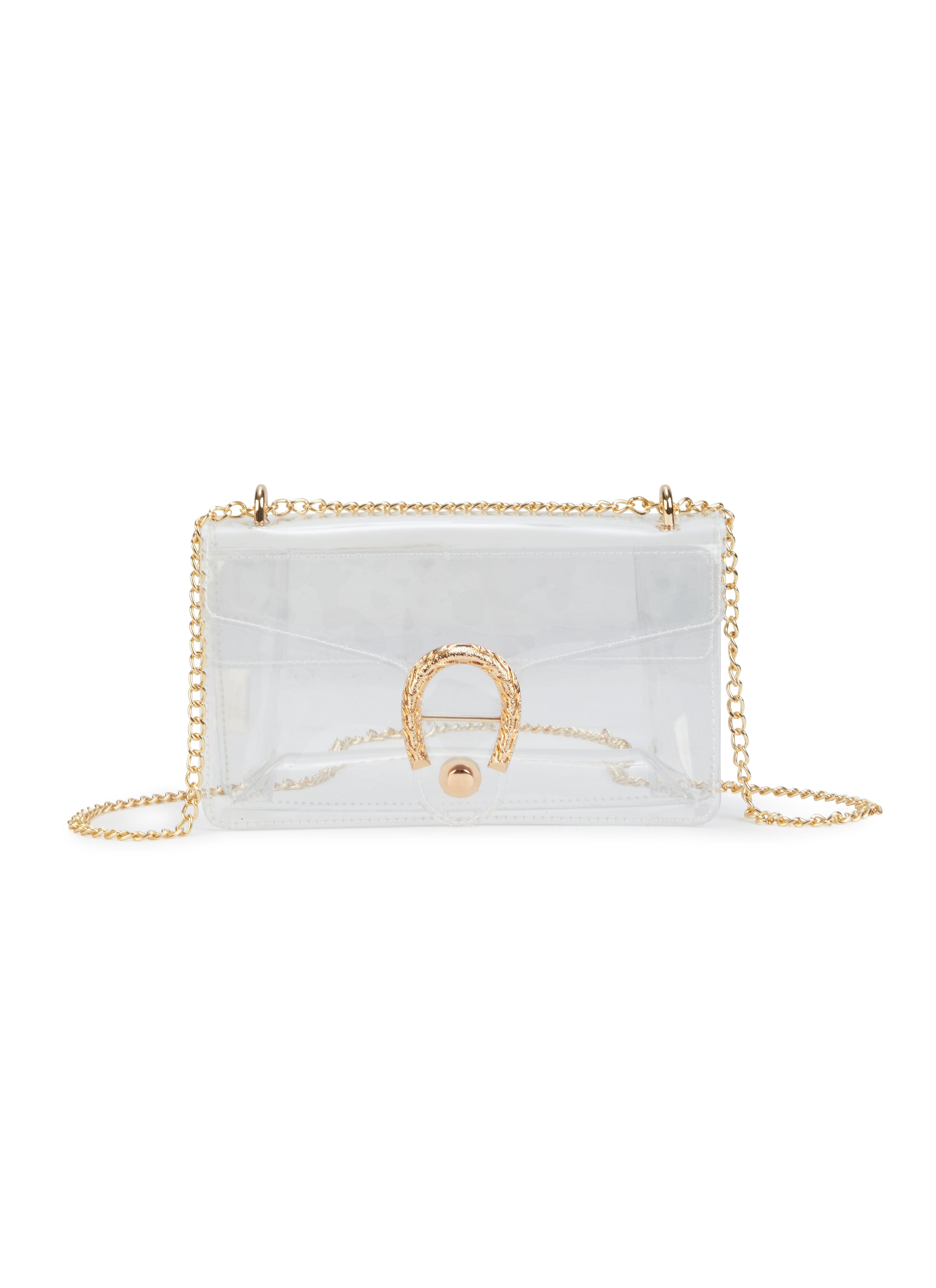 Clear Buckle Detail Crossbody Bag sold by Rainbow product image thumbnail 2