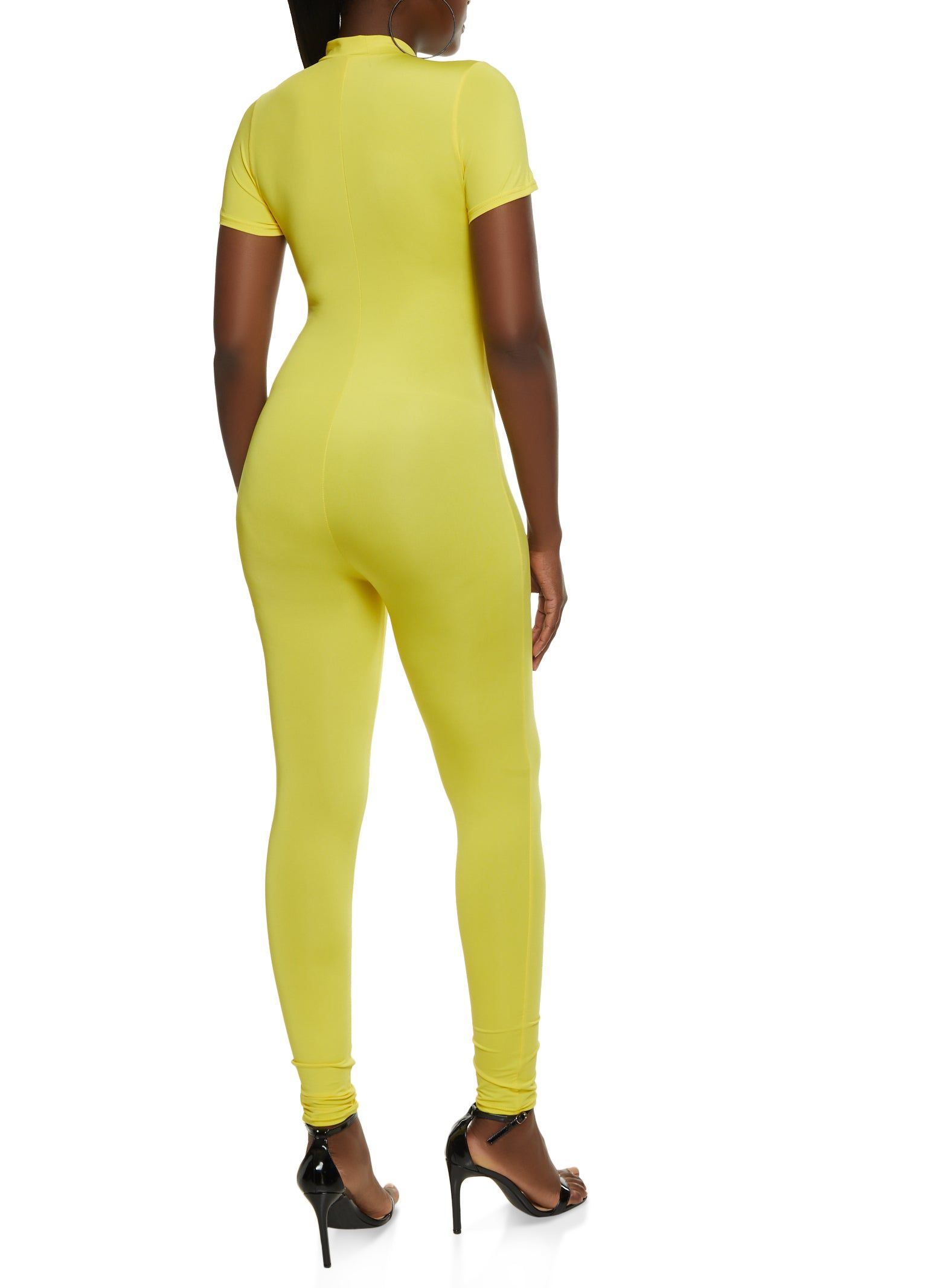 Mock Neck Zip Front Catsuit sold by Rainbow product image thumbnail 2