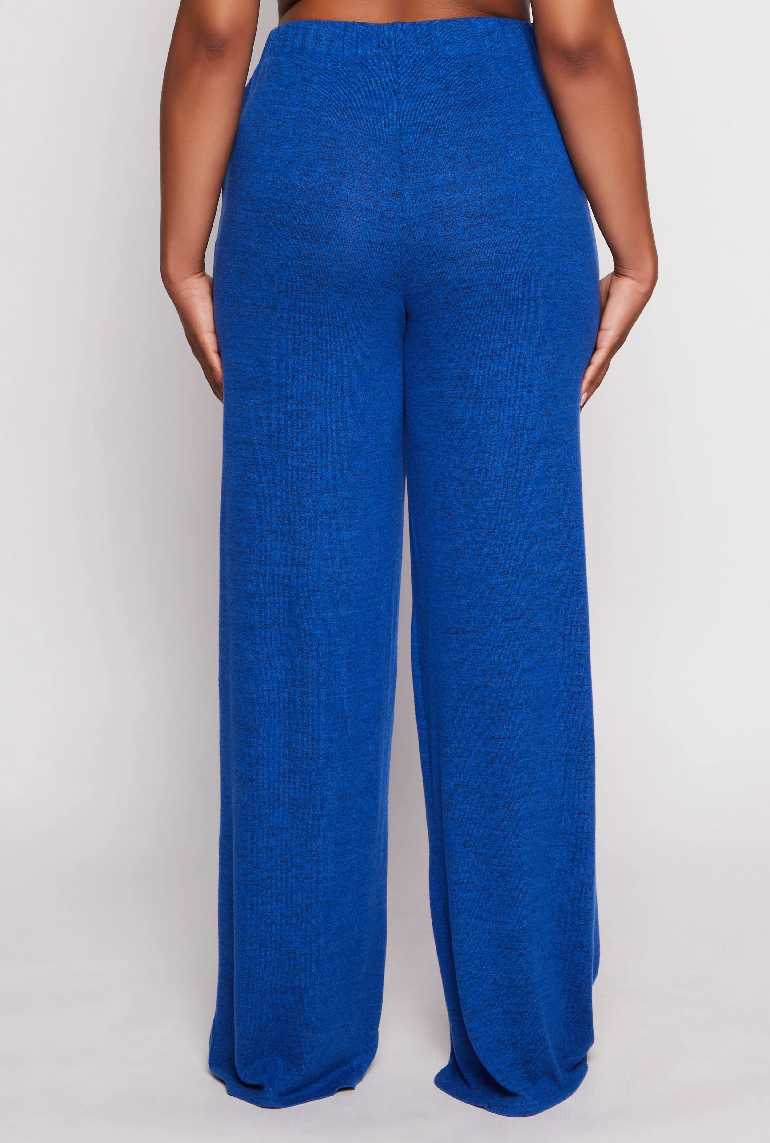 Plus Size Brush Knit High Waist Pants sold by Rainbow product image thumbnail 3