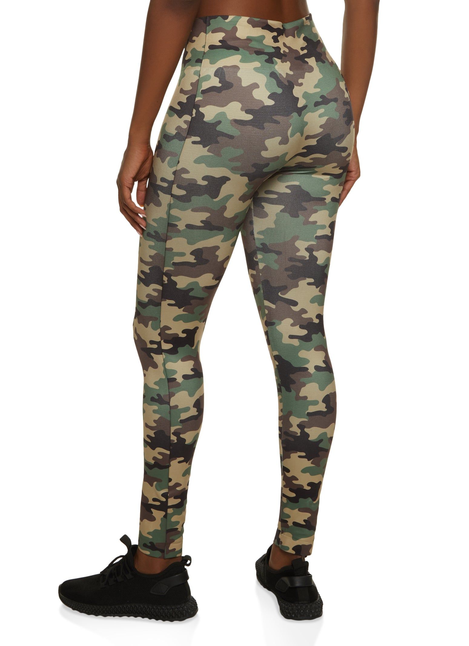 Camo High Waisted Leggings sold by Rainbow product image thumbnail 2