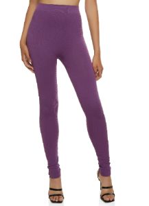 Solid Seamless Ribbed Leggings sold by Rainbow