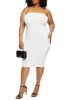 Plus Size Basic Midi Tube Dress sold by Rainbow