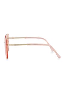 Oversized Rhinestone Lens Detail Sunglasses sold by Rainbow