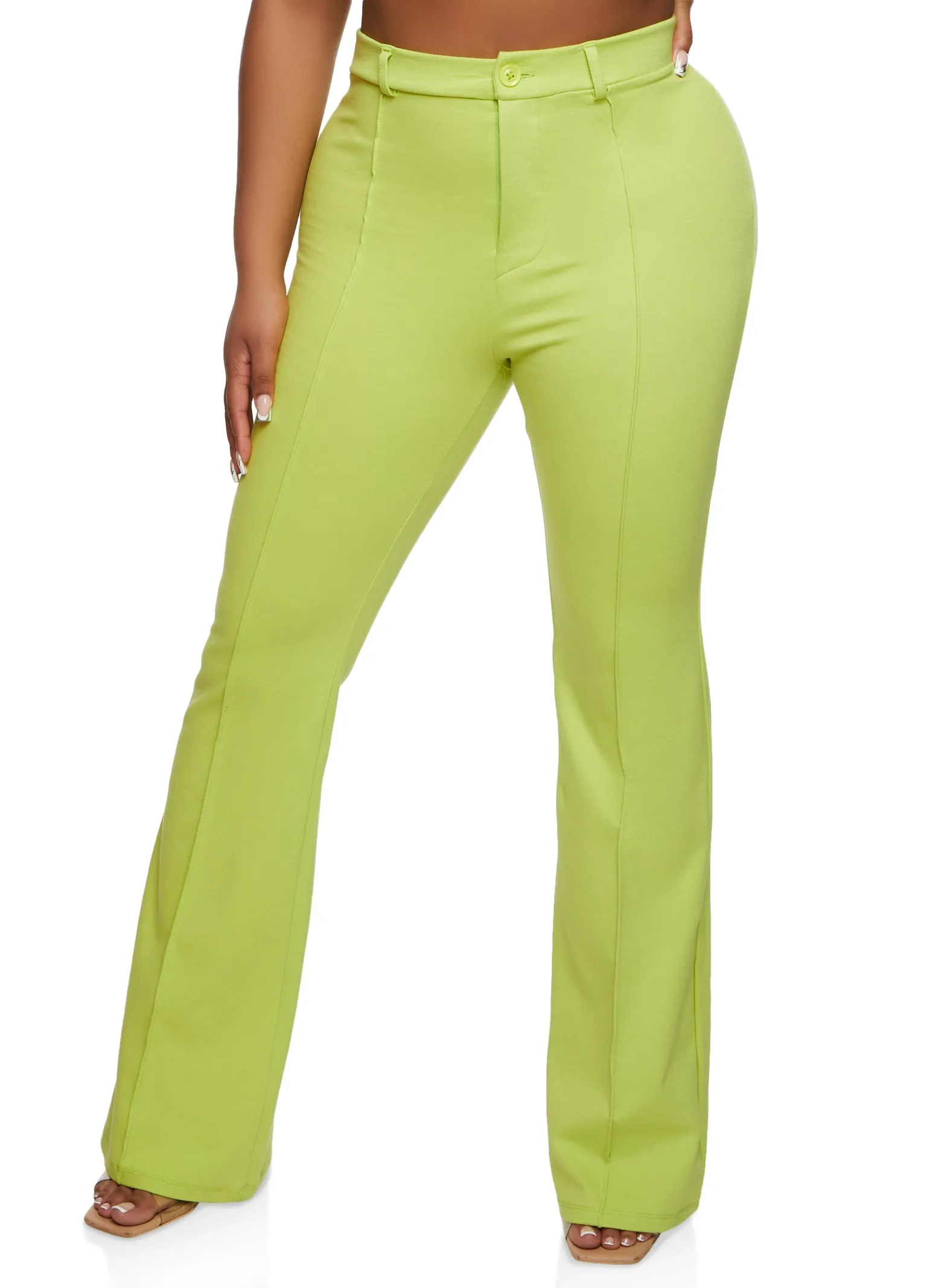 Pintuck High Waist Dress Pants sold by Rainbow product image thumbnail 2