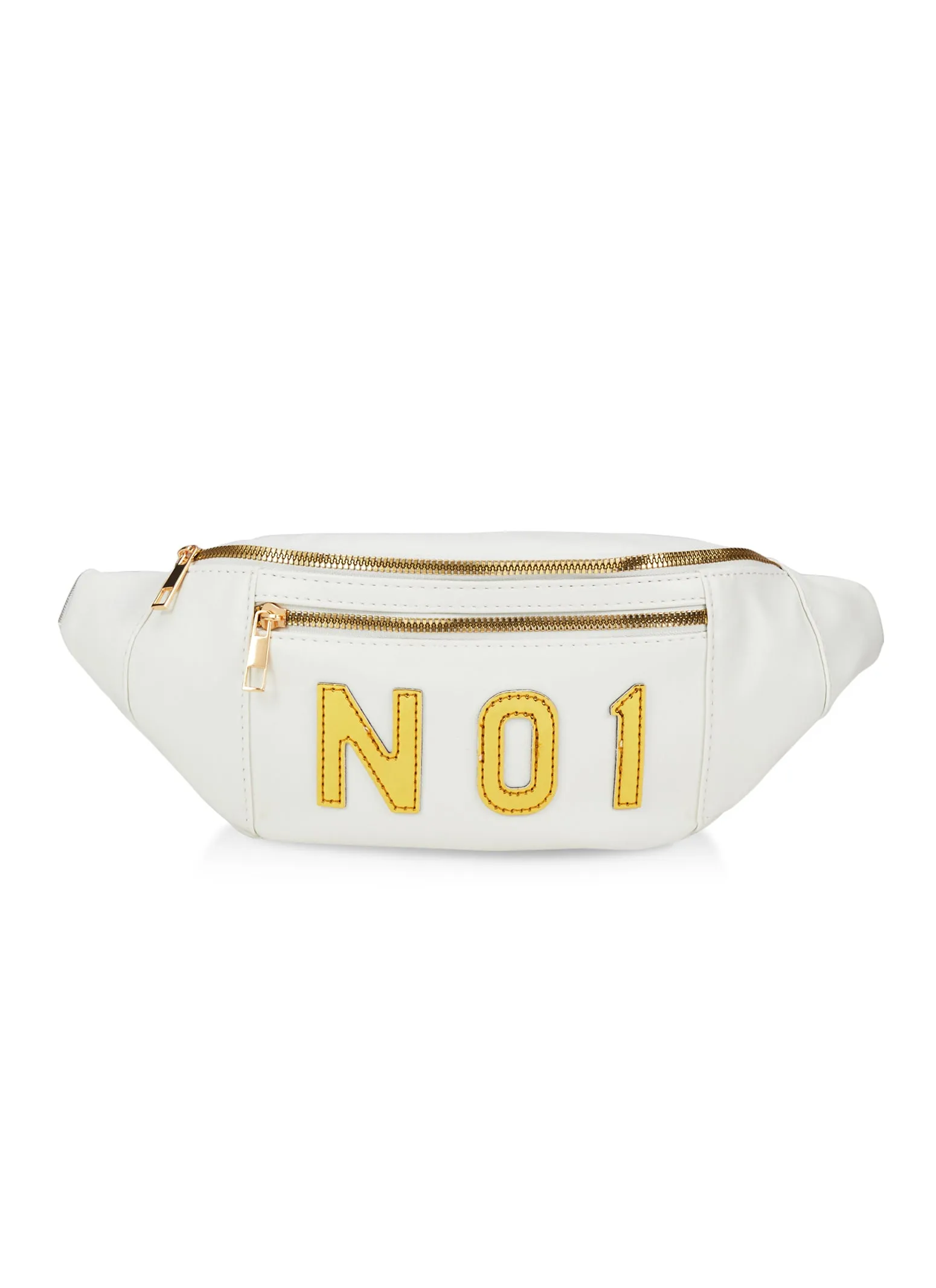 No 1 Double Zip Fanny Pack sold by Rainbow product image thumbnail 2