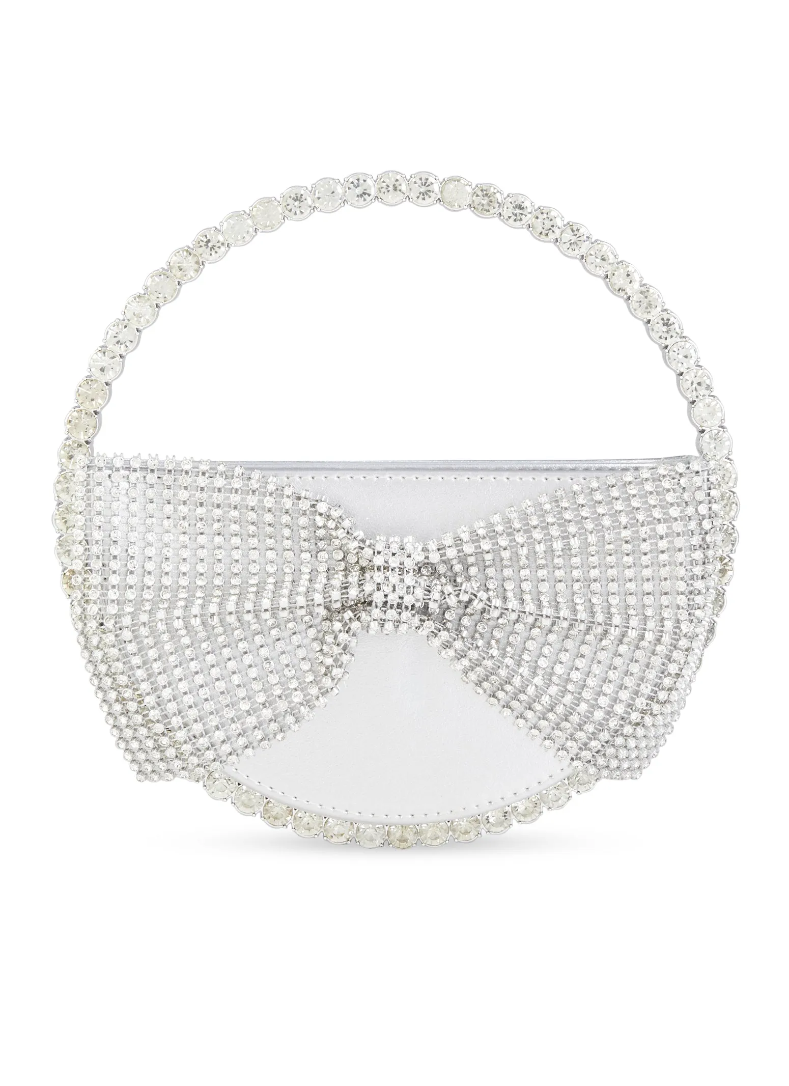 Bow Detail Rhinestone Handle Clutch sold by Rainbow product image thumbnail 2