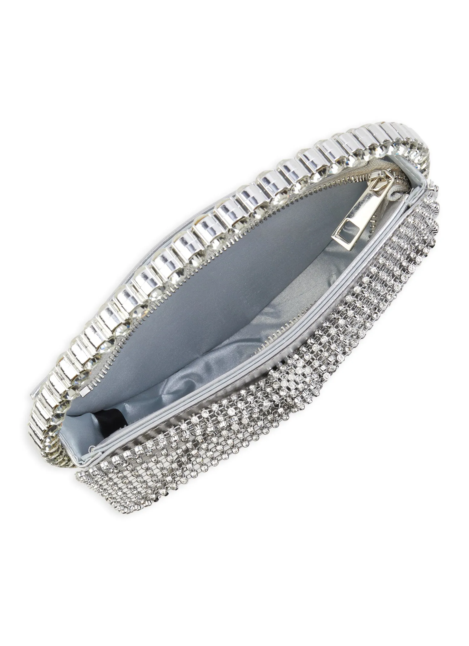Bow Detail Rhinestone Handle Clutch sold by Rainbow product image thumbnail 5