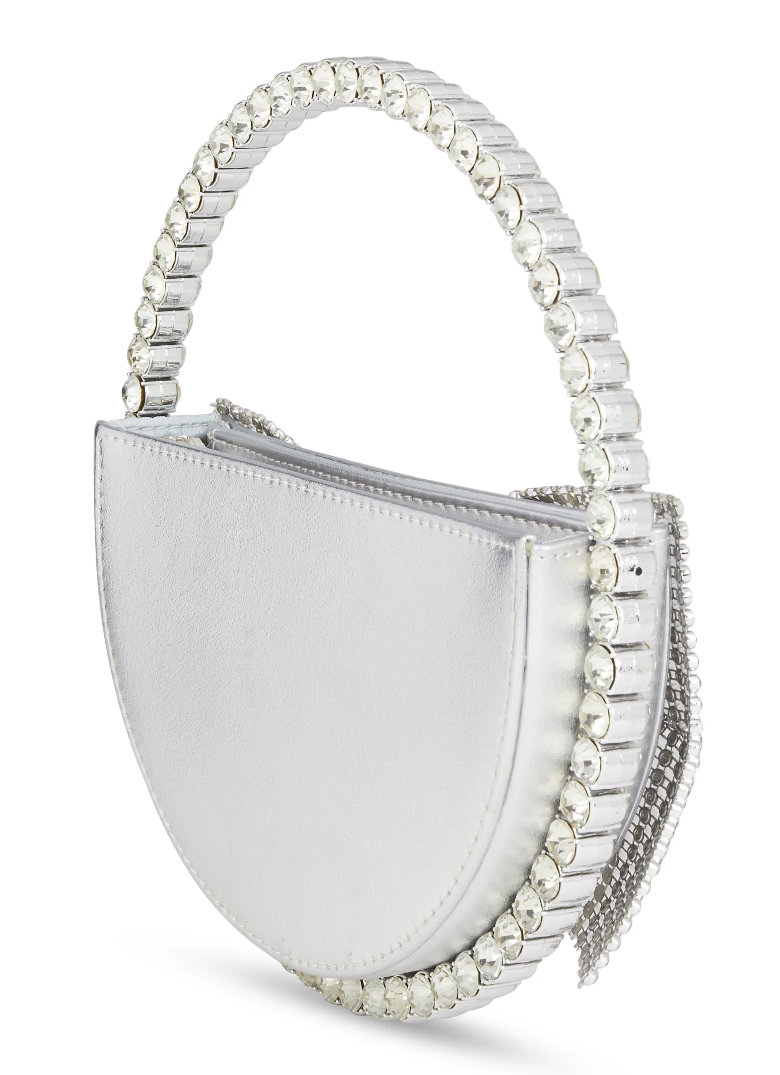Bow Detail Rhinestone Handle Clutch sold by Rainbow product image thumbnail 3