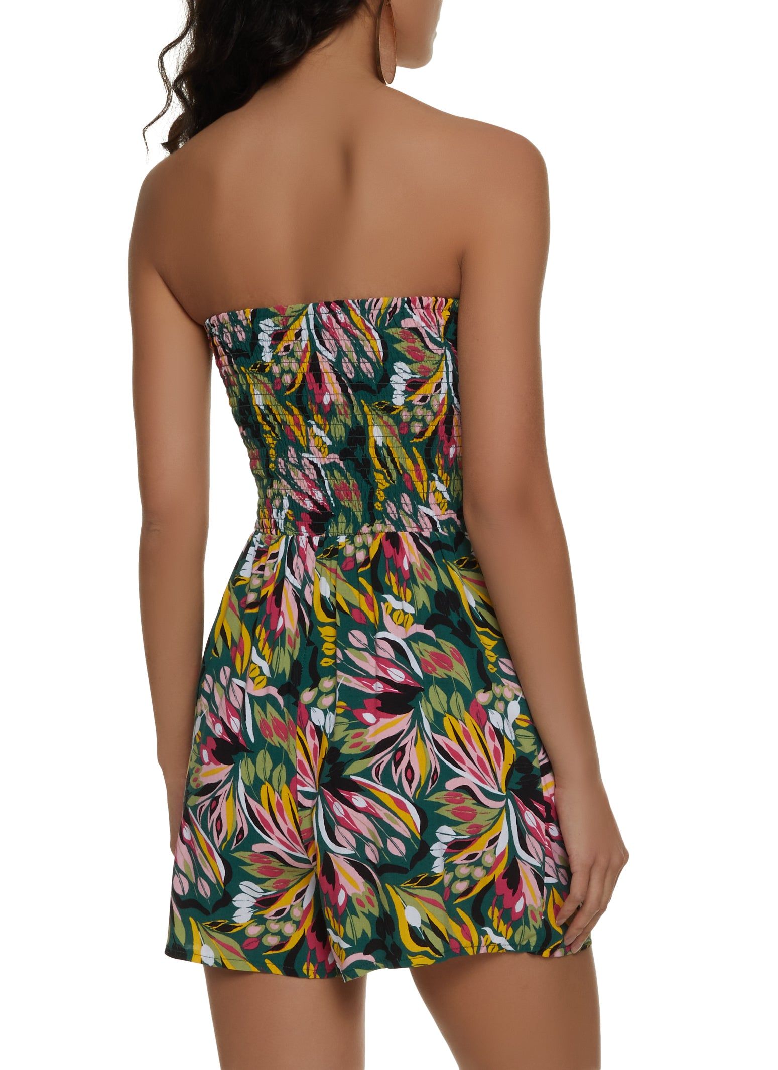 Printed Smocked Romper sold by Rainbow product image thumbnail 2