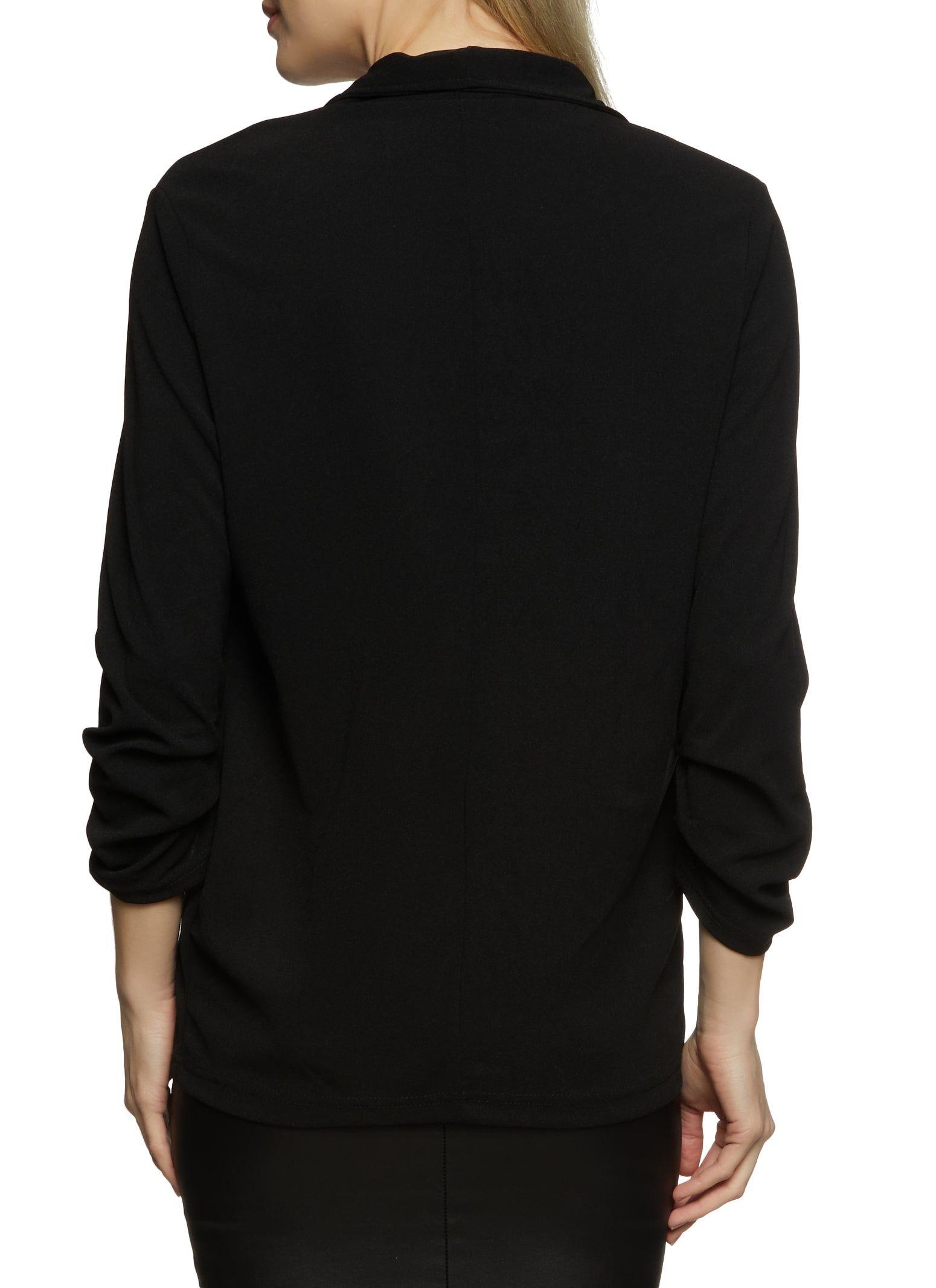 Ruched Sleeve Chain Detail Blazer sold by Rainbow product image thumbnail 2