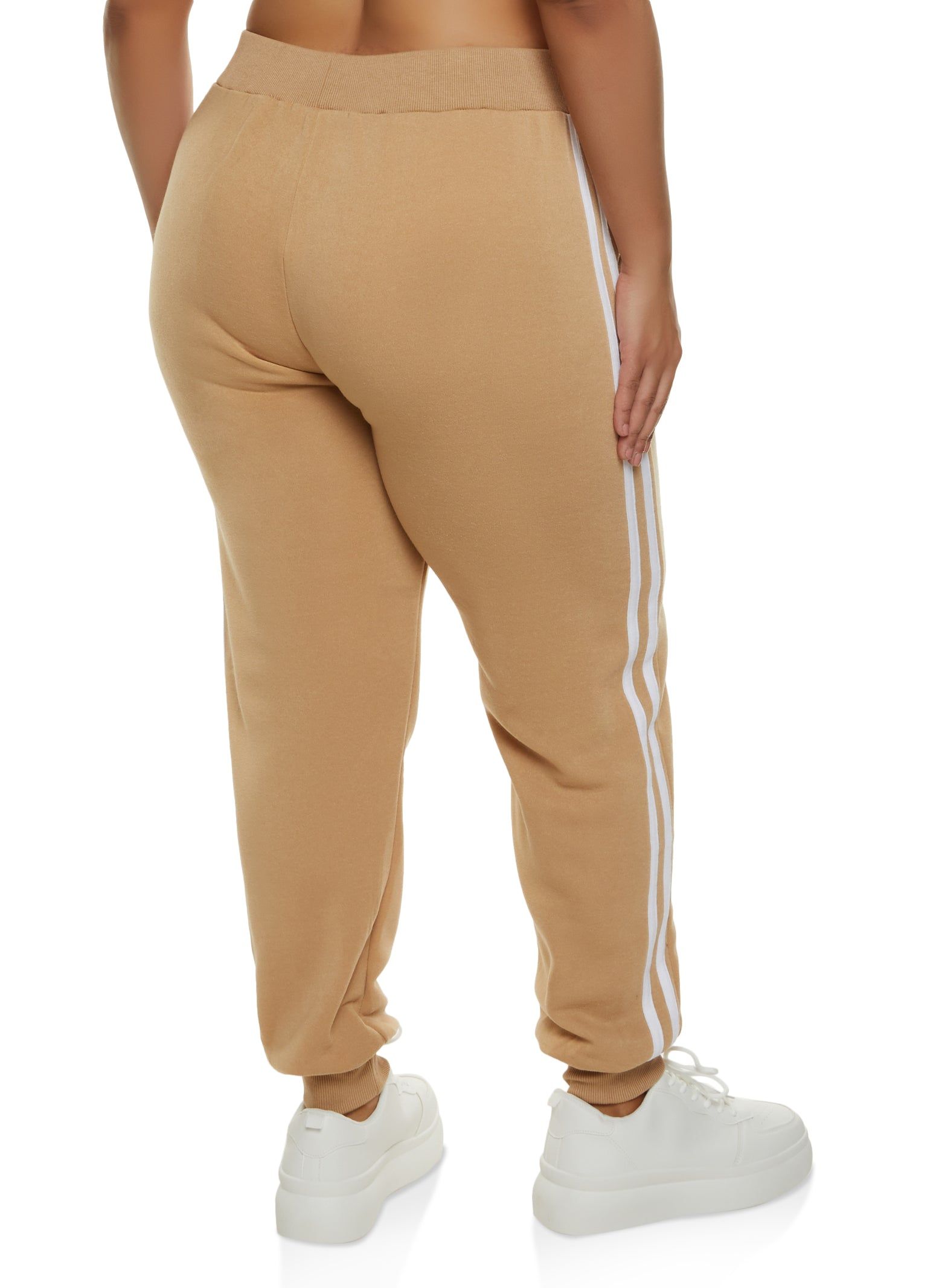 Plus Size Varsity Striped Side Joggers sold by Rainbow product image thumbnail 2