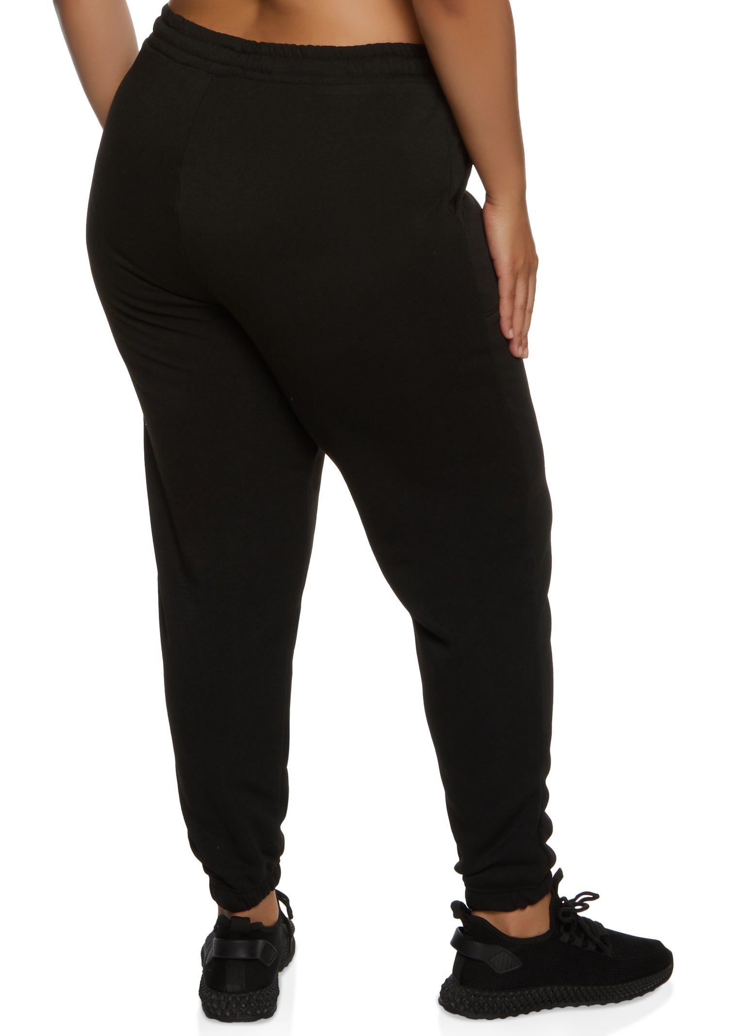 Plus Size Fleece Drawstring Sweatpants sold by Rainbow product image thumbnail 2