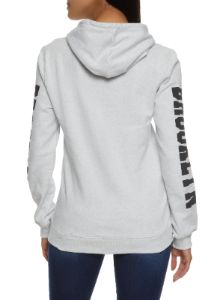 Brooklyn New York Graphic Pullover Hoodie sold by Rainbow